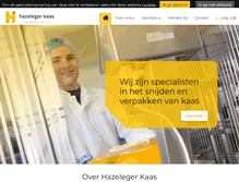Tablet Screenshot of hazeleger-kaas.nl